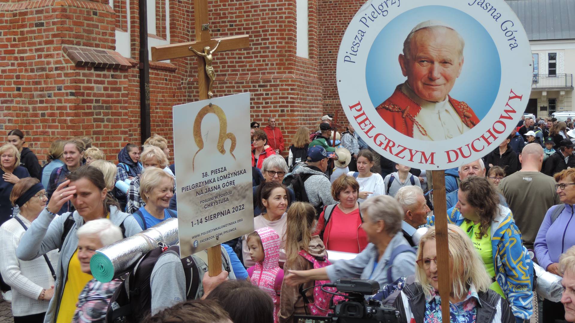 Po raz 38. z Łomży wyruszyła piesza pielgrzymka na Jasną Górę