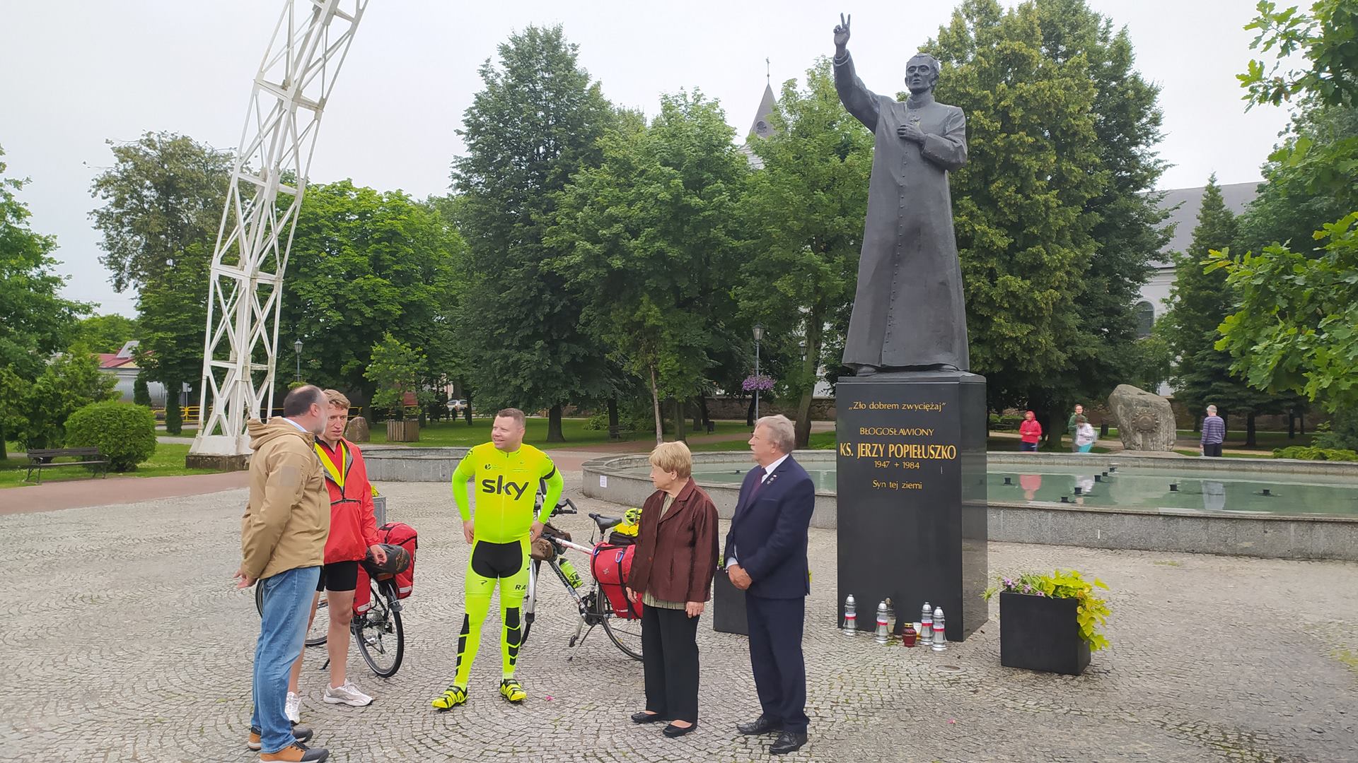 Ksiądz i matematyk z Siedlec przemierzają na rowerach Polskę