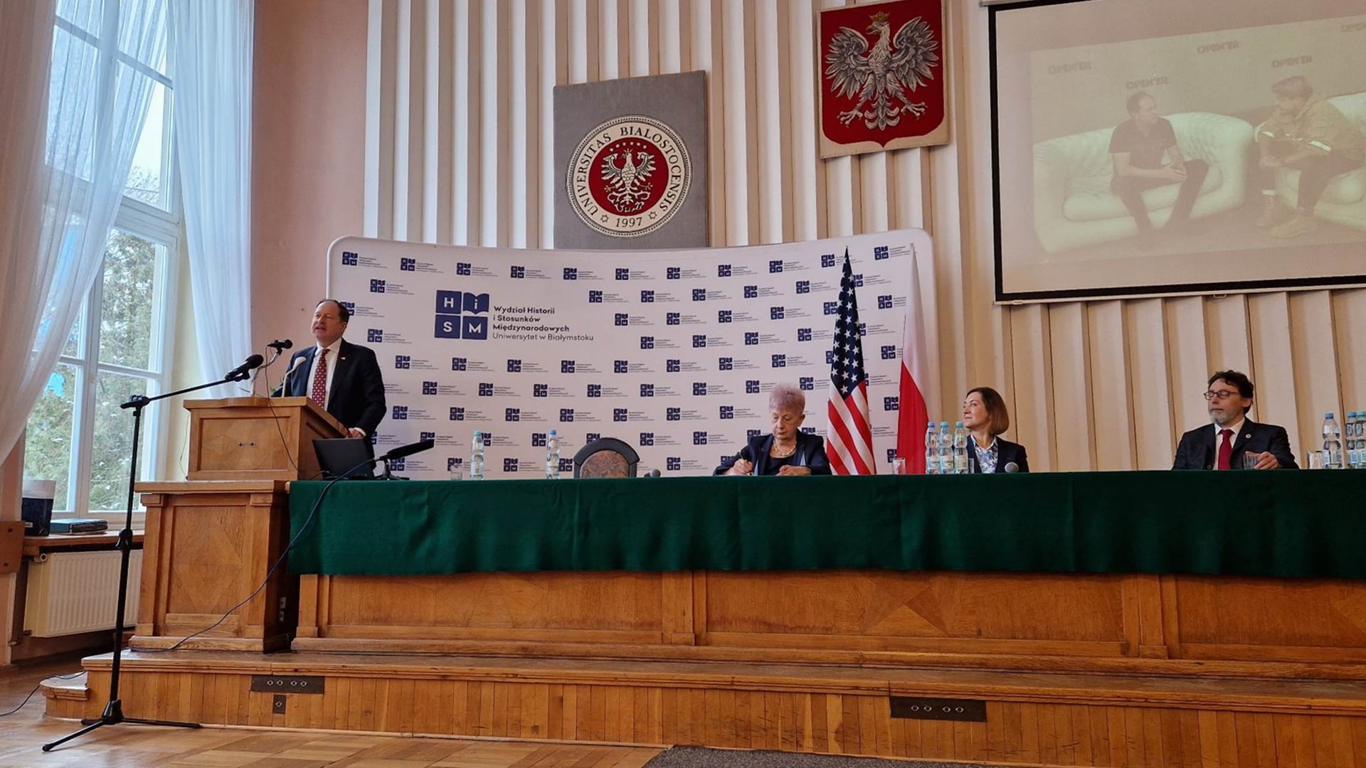 Ambasador USA odwiedził Uniwersytet w Białymstoku