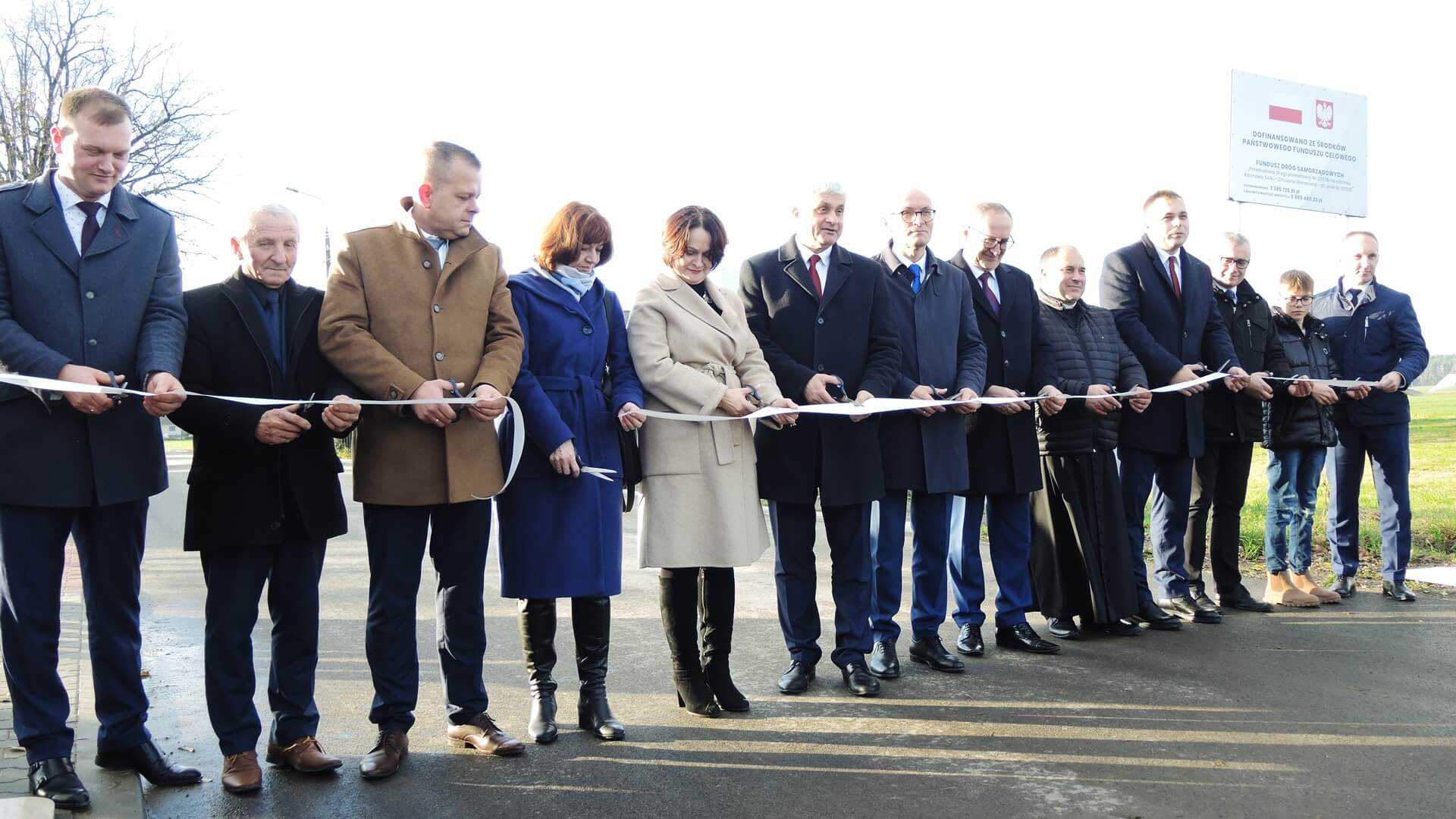 Nowa droga w gminie Kulesze Kościelne