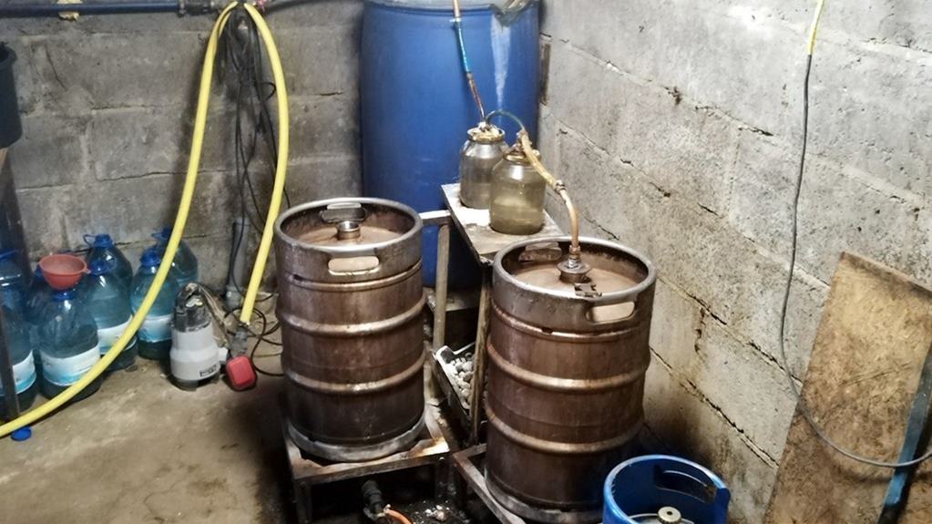 Bimbrownia w gminie Czyże zlikwidowana przez KAS [wideo]