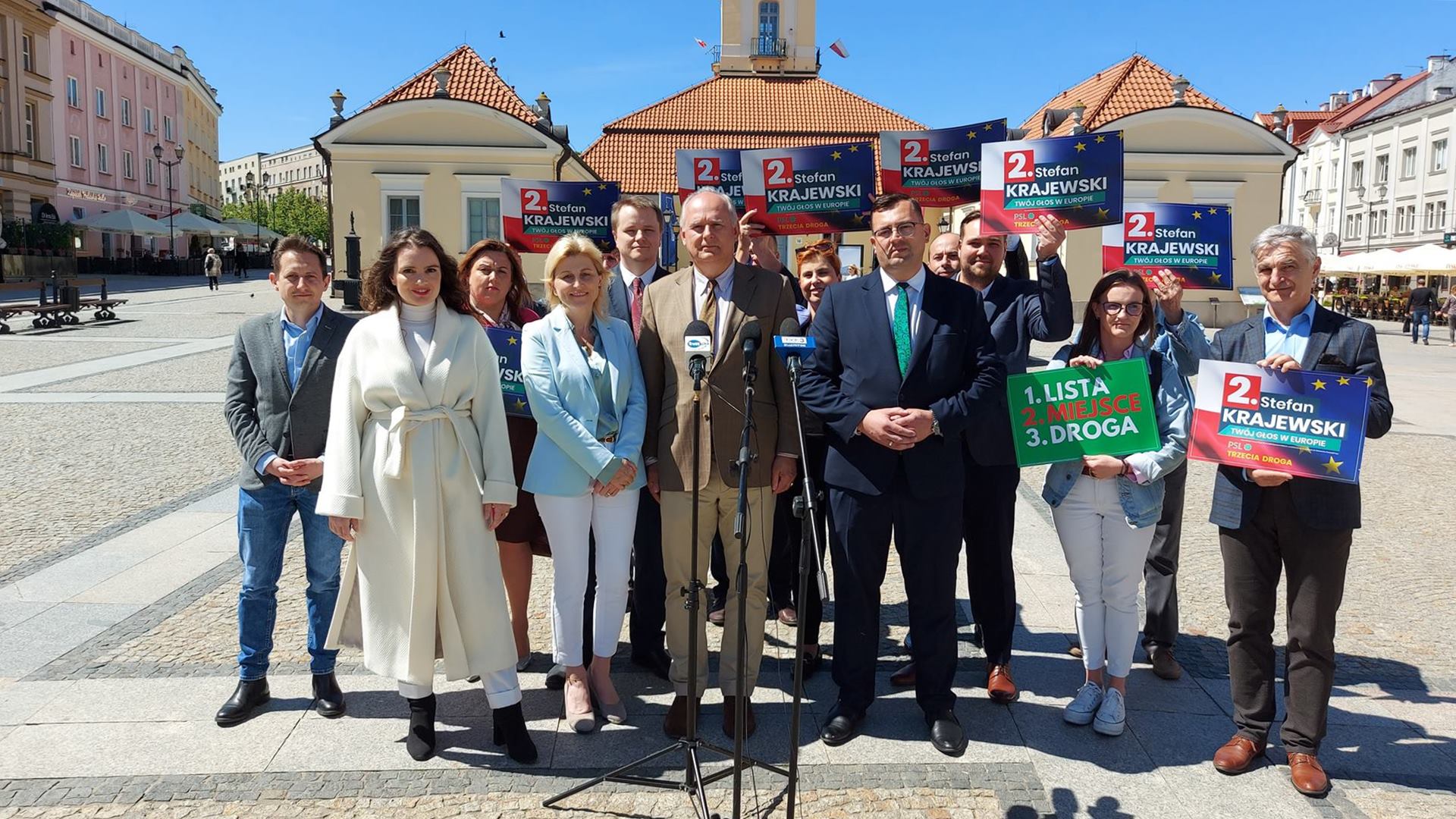 Konferencja Trzeciej Drogi w Białymstoku - politycy mówili m.in. o bezpieczeństwie i przyszłości UE