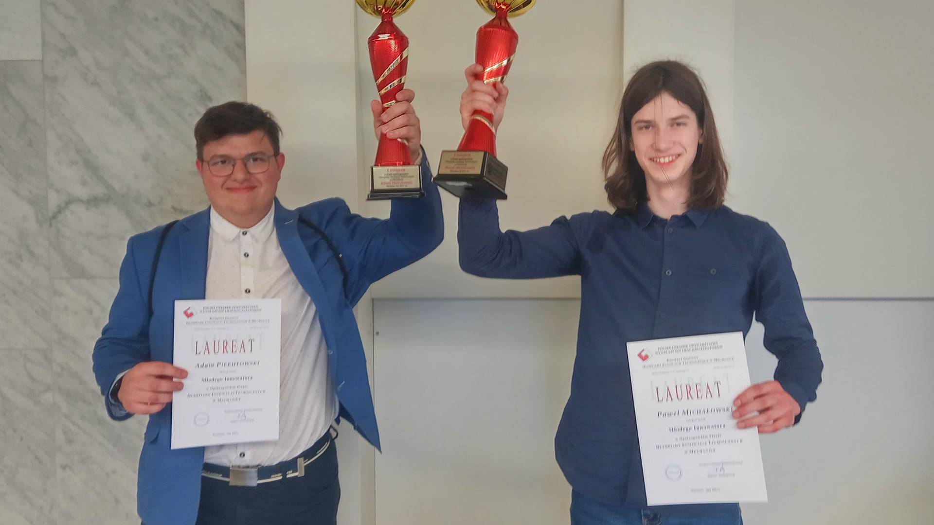 Uczniowie LO Politechniki Białostockiej wygrali Olimpiadę Innowacji Technicznych w Mechanice