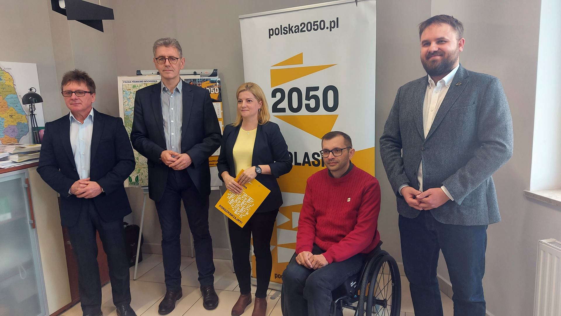 Polska 2050 zaprezentowała liderów partii w woj. podlaskim