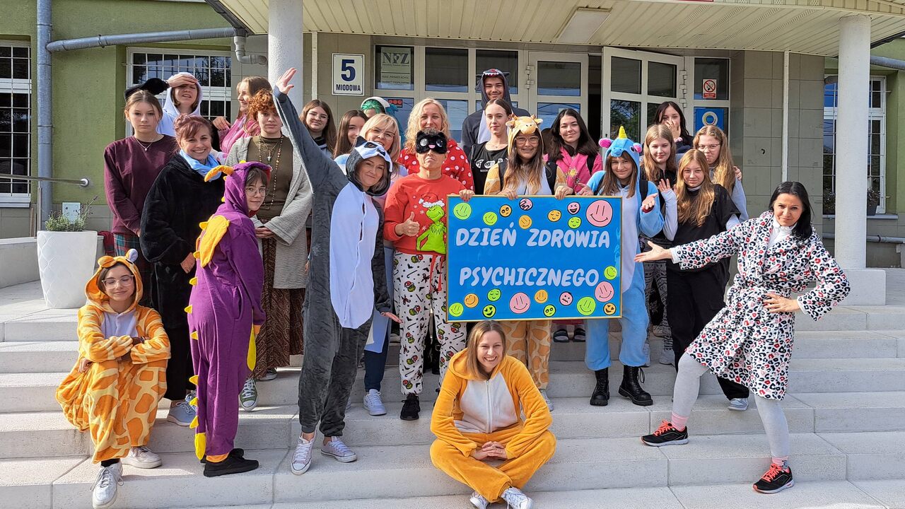 Bieg w piżamach z okazji Światowego Dnia Zdrowia Psychicznego