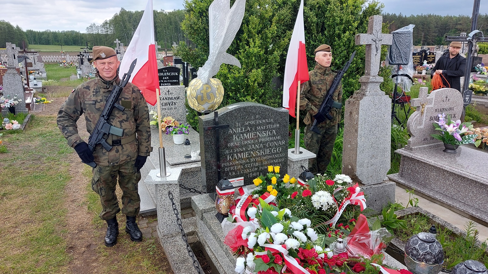 35. rocznica śmierci ppłk. Jana Kamieńskiego