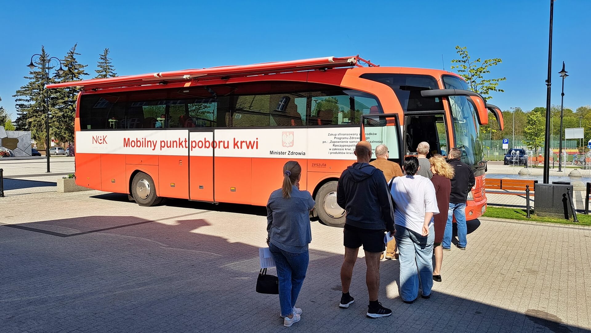 Krwiobusy zawitały do czterech podlaskich miejscowości