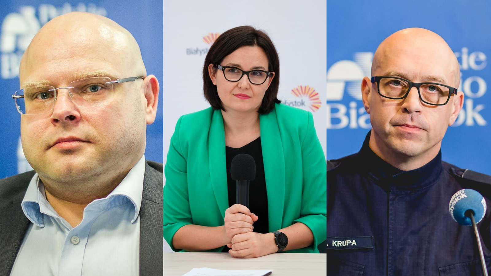 Marcin Doliasz, Urszula Boublej i podinsp. Tomasz Krupa