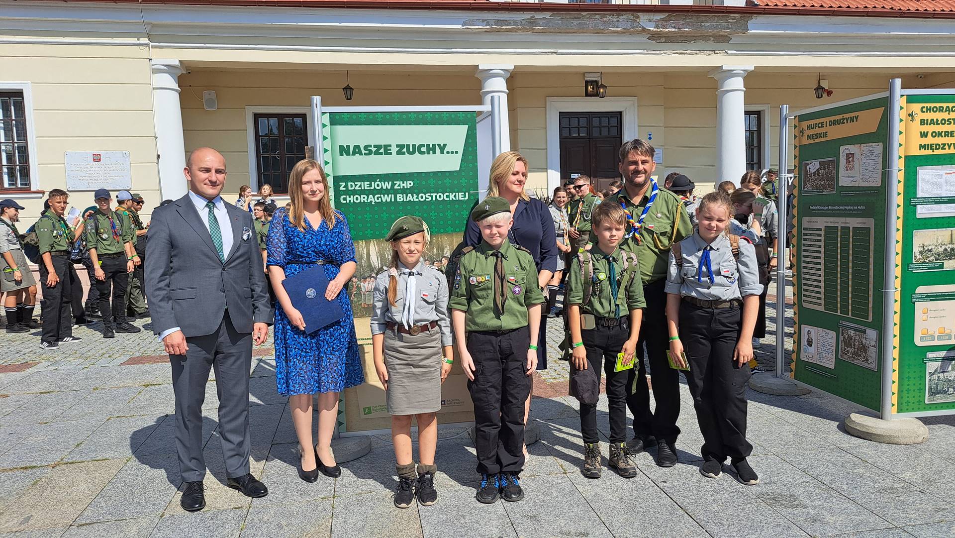 W Białymstoku otwarto wystawę poświęconą dziejom harcerstwa