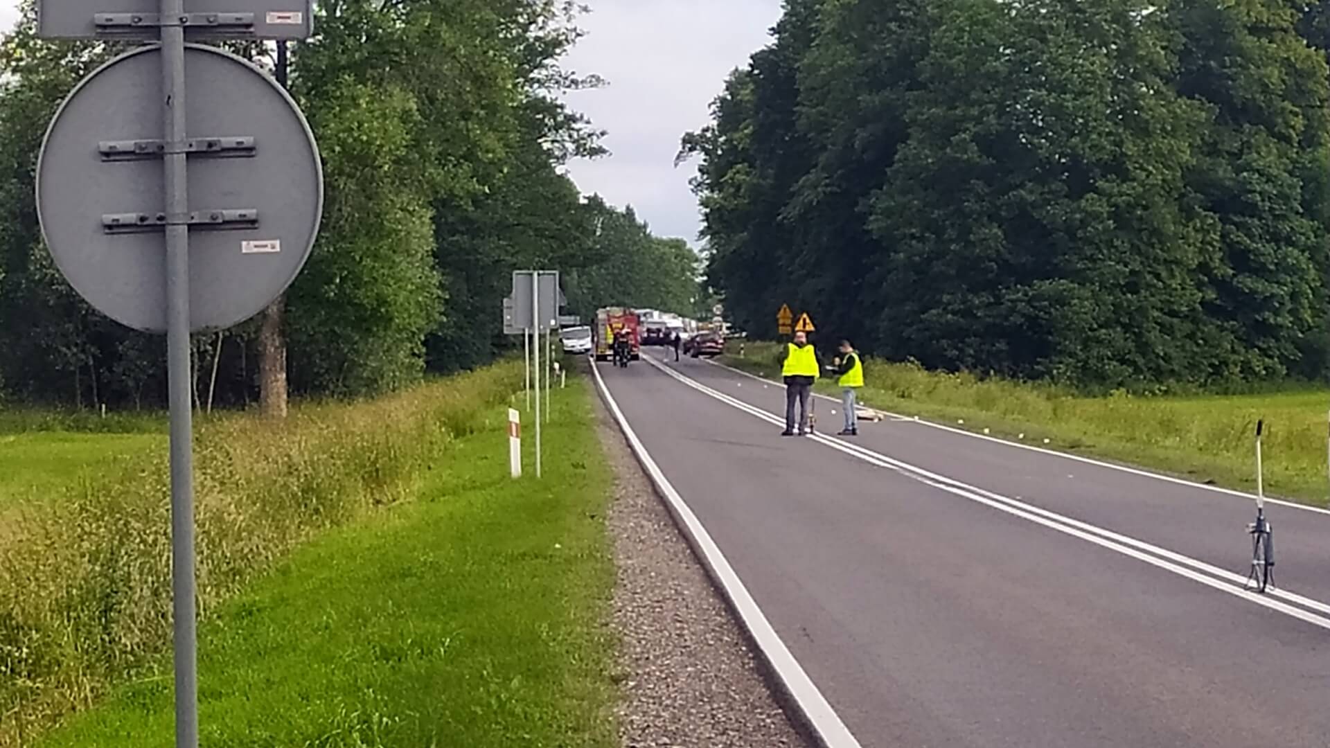 Policja zatrzymała kierowcę, który mógł uczestniczyć w śmiertelnym wypadku na trasie Białystok - Zabłudów