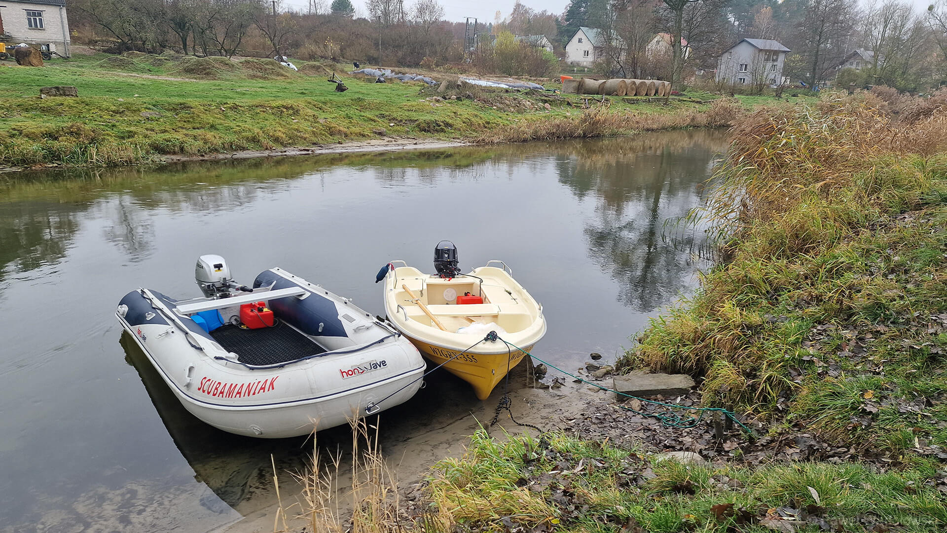 Nurkowie posprzątali Pisę w okolicach Kolna