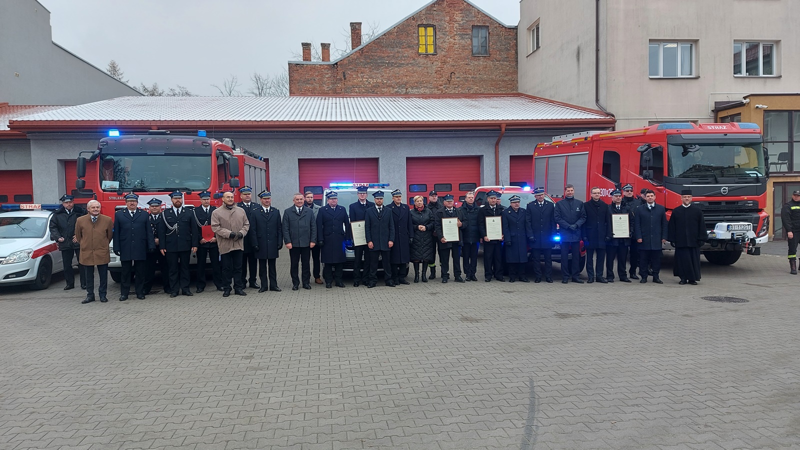 Nowe wozy trafiły do strażaków z Białegostoku i Bielska Podlaskiego