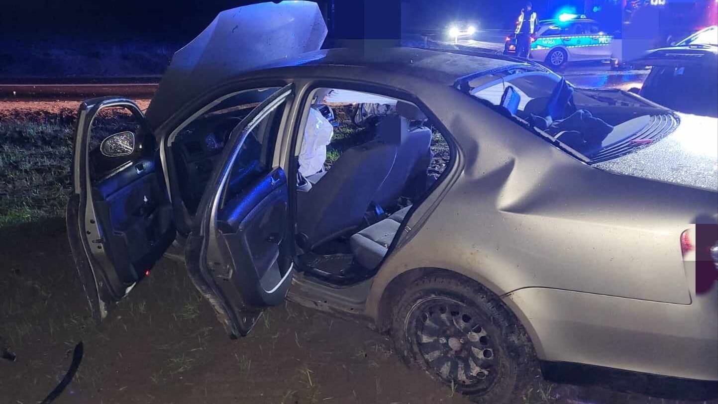 Wypadek na obwodnicy Sokół - sześć osób trafiło do szpitali