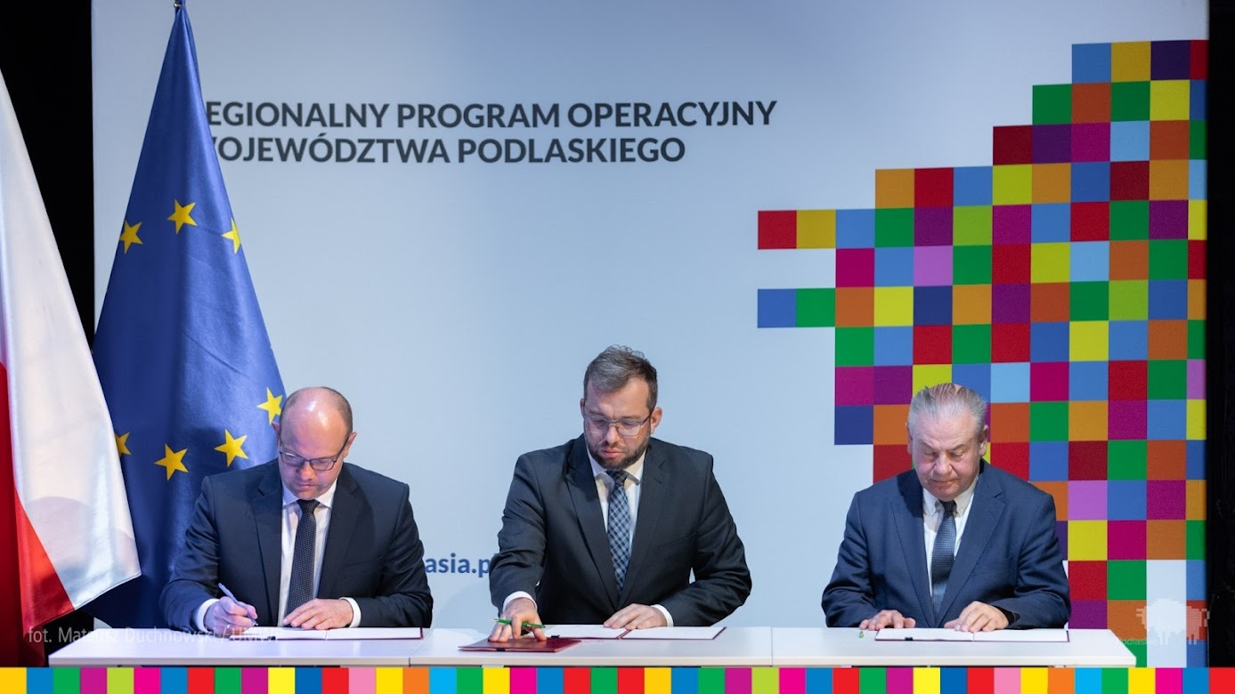 Podpisano kontrakt programowy dla woj. podlaskiego na kwotę ponad 1,2 mld euro