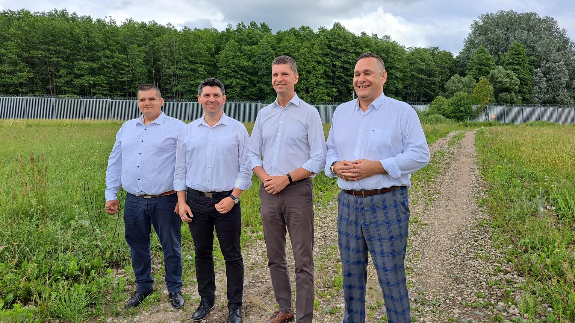 Politycy PiS mówili w Usnarzu Górnym o ochronie granicy