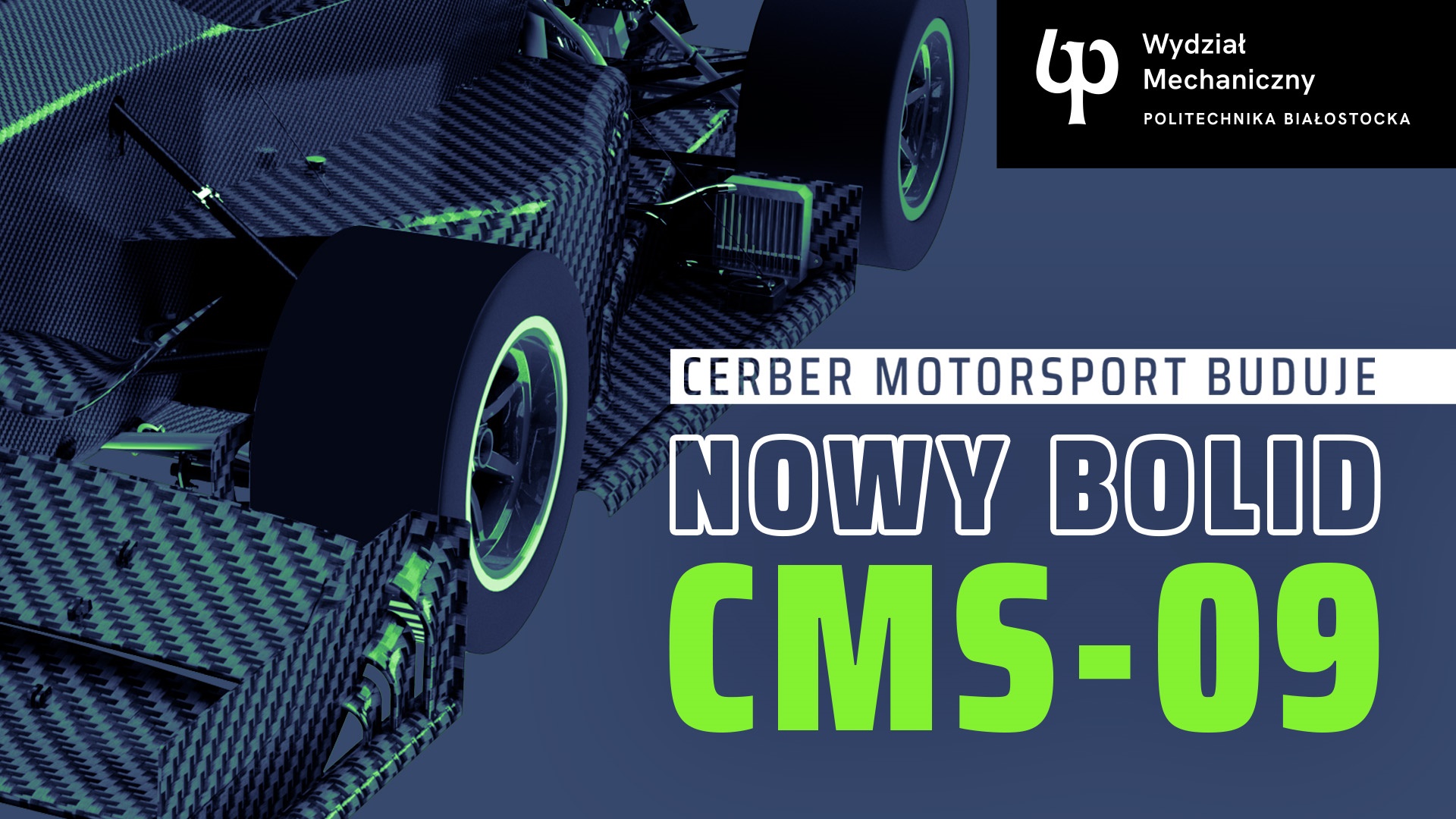 Studenci Politechniki Białostockiej zaprezentowali projekt nowego bolidu wyścigowego