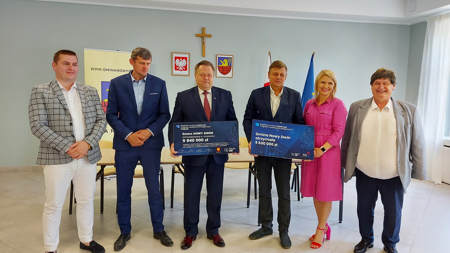 Gmina Nowy Dwór modernizuje drogi i oświetlenie za pieniądze z Polskiego Ładu