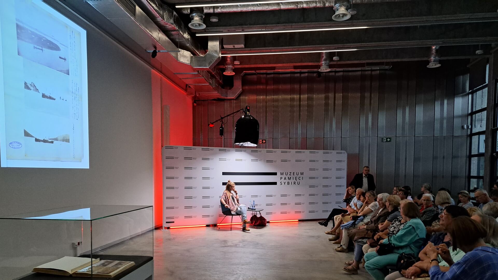 Prawnuczka Józefa Piłsudskiego była gościem w Muzeum Pamięci Sybiru