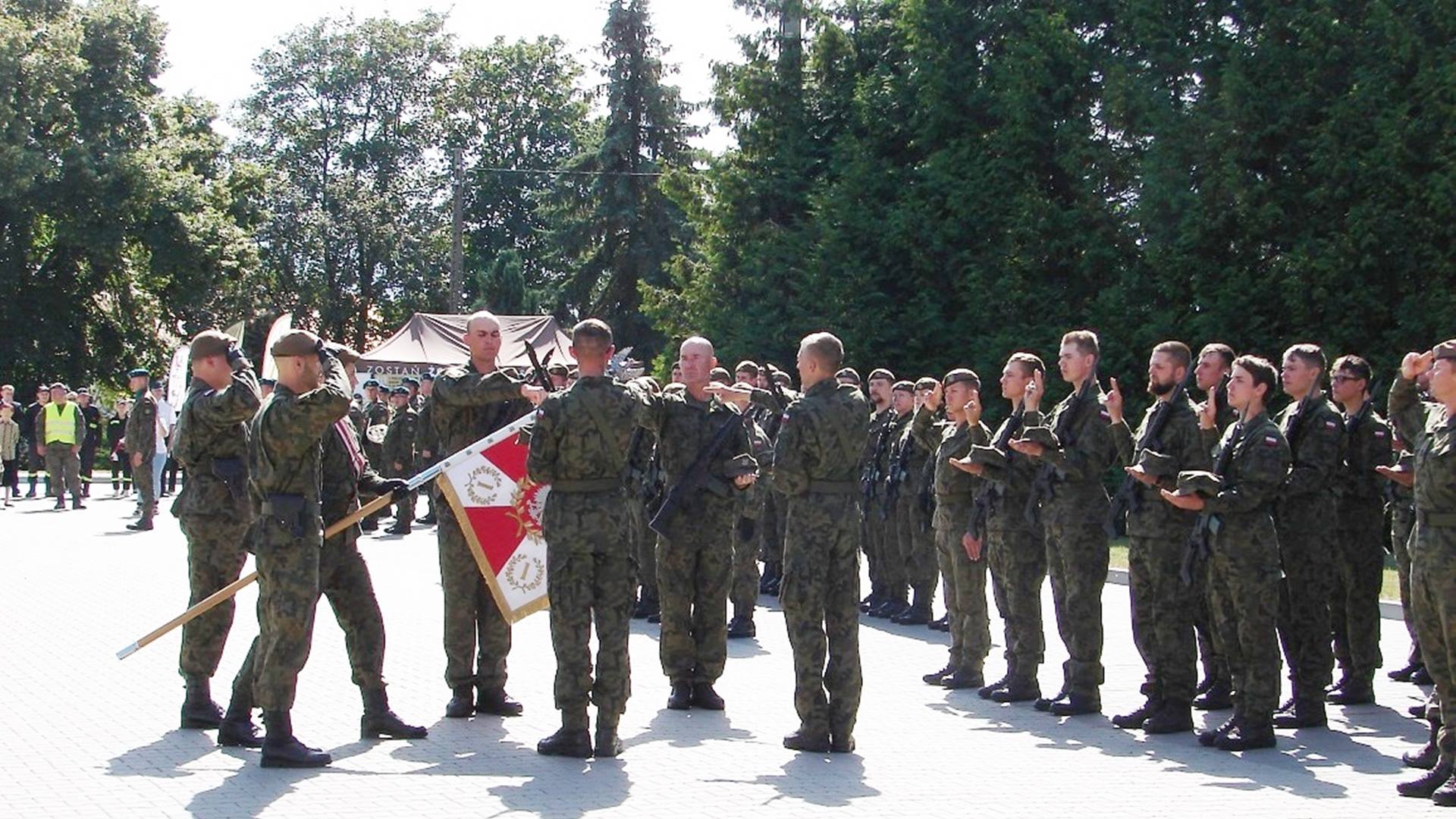 Trzydziestu terytorialsów złożyło w Szepietowie przysięgę