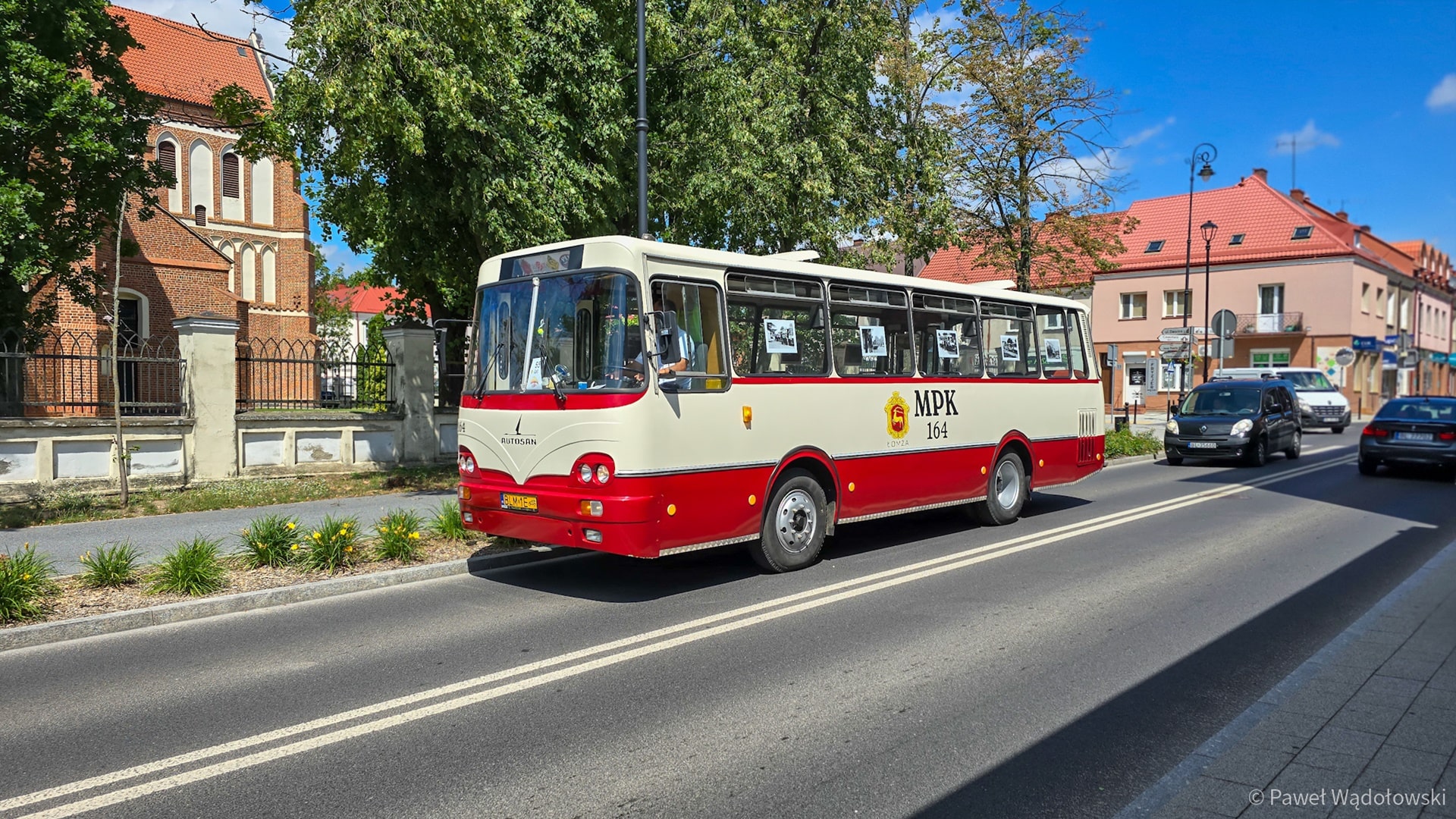 W Łomży można było przejechać się zabytkowym autobusem