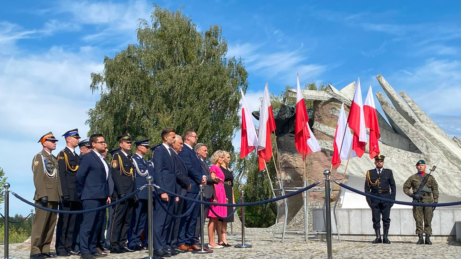 Uroczystości z okazji 85. rocznicy wybuchu II wojny światowej w województwie podlaskim