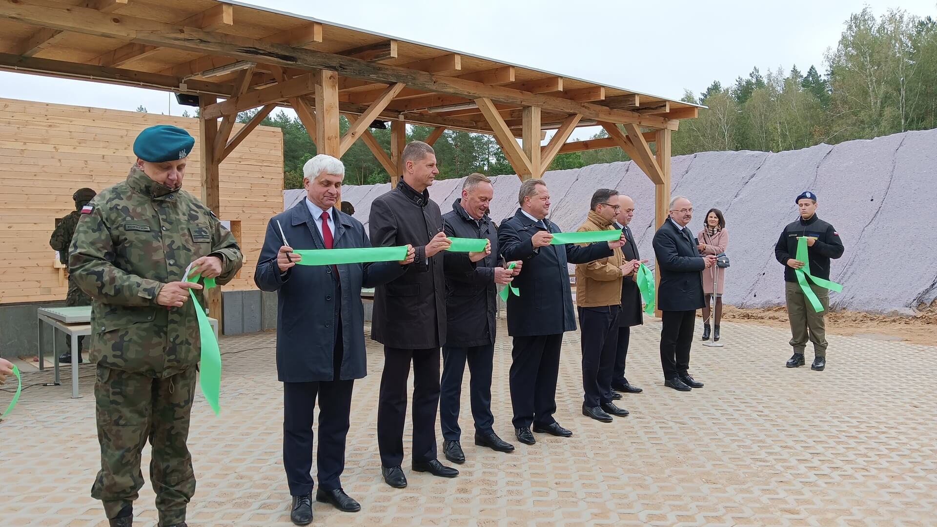 We wsi Borysowszczyzna otwarto nowoczesną strzelnicę
