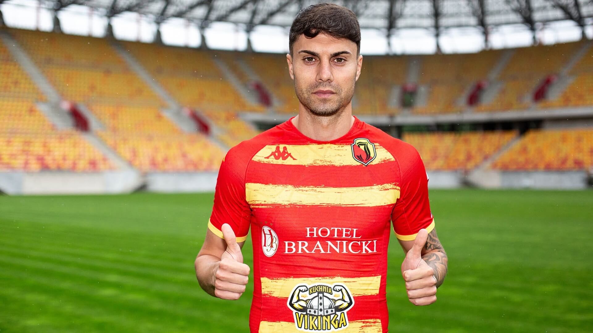 Hiszpański skrzydłowy Jose Naranjo będzie bronił barw Jagiellonii Białystok