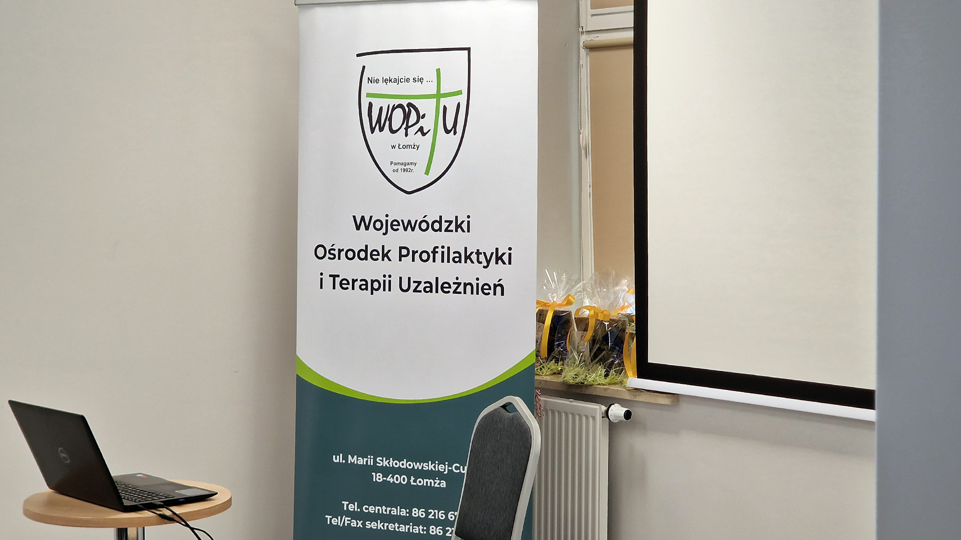 Łomża - konferencja z okazji Światowego Dnia Zdrowia Psychicznego