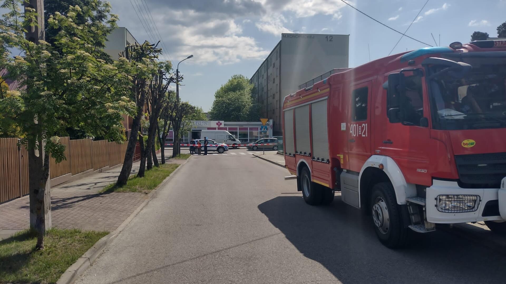 Ewakuacja mieszkańców w Augustowie - znaleziono niewybuch