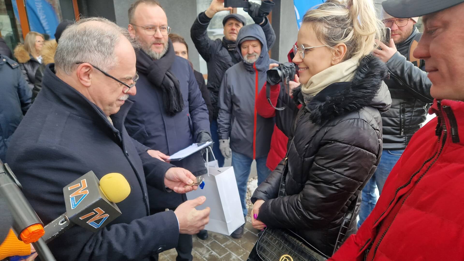 Mieszkania pod wynajem w Suwałkach - pierwsi lokatorzy odebrali klucze