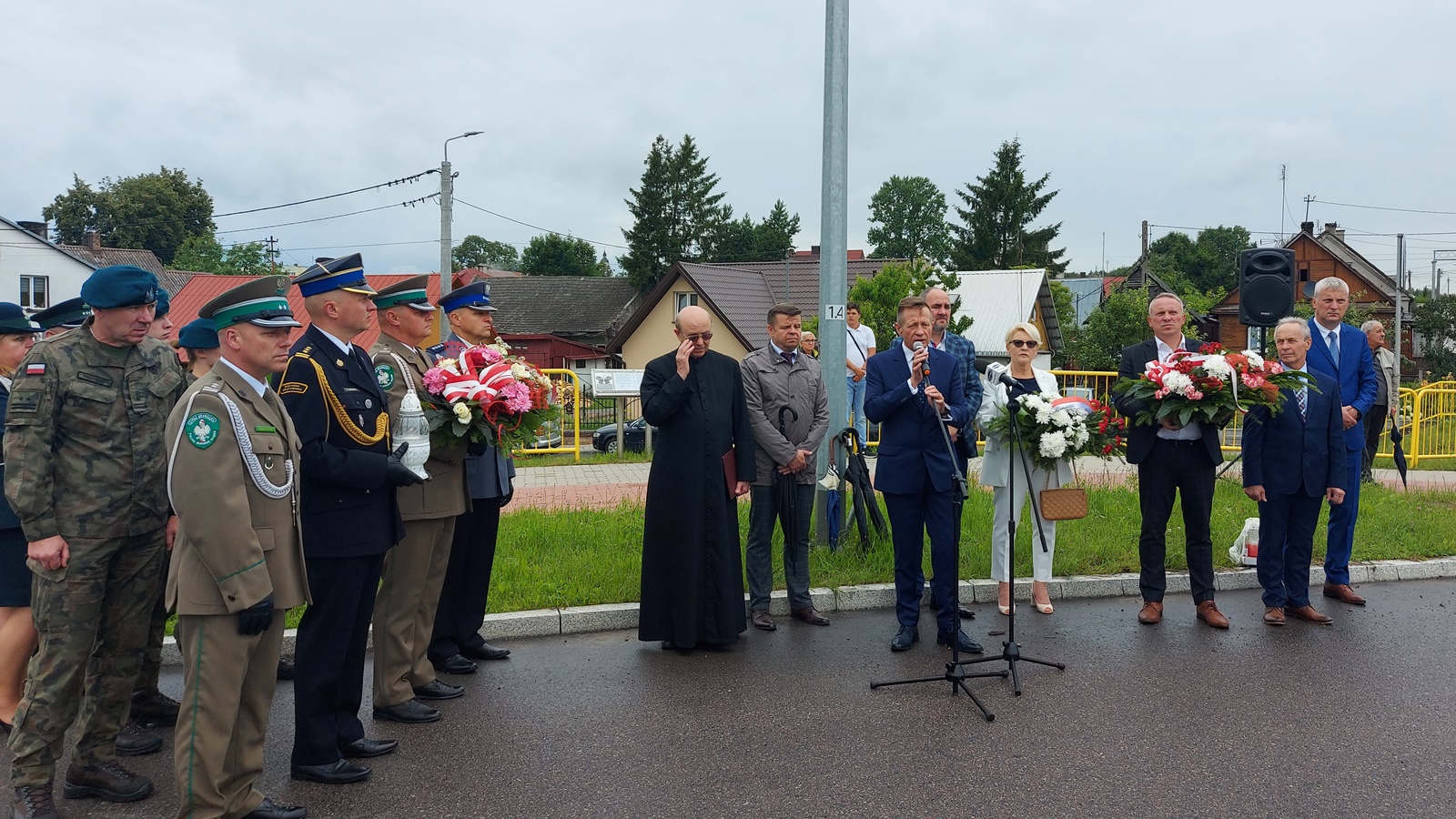 Władze powiatu sokólskiego uczciły pamięć ofiar obławy augustowskiej