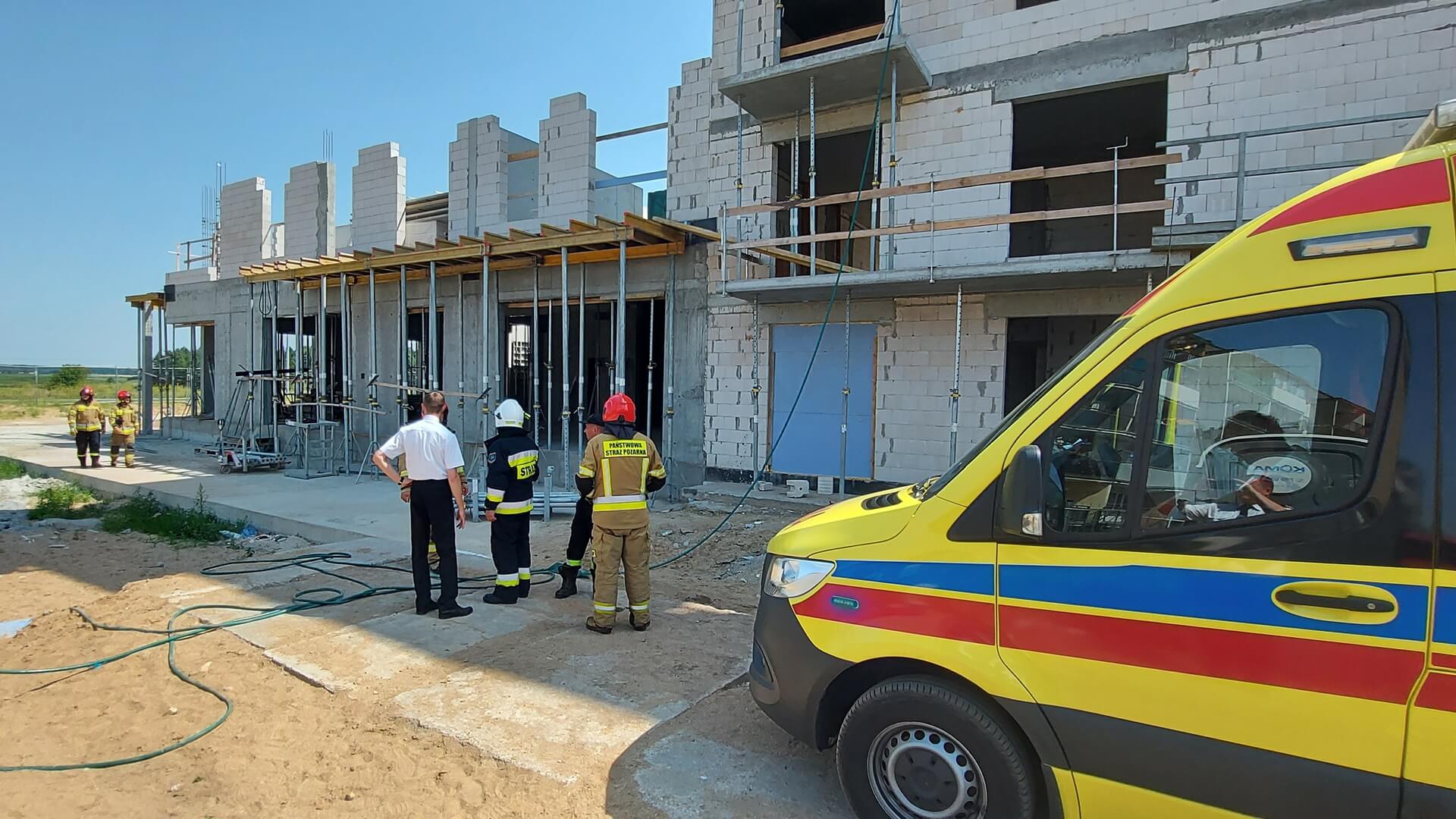 Tragiczny wypadek na budowie. Zginął 30-letni mężczyzna