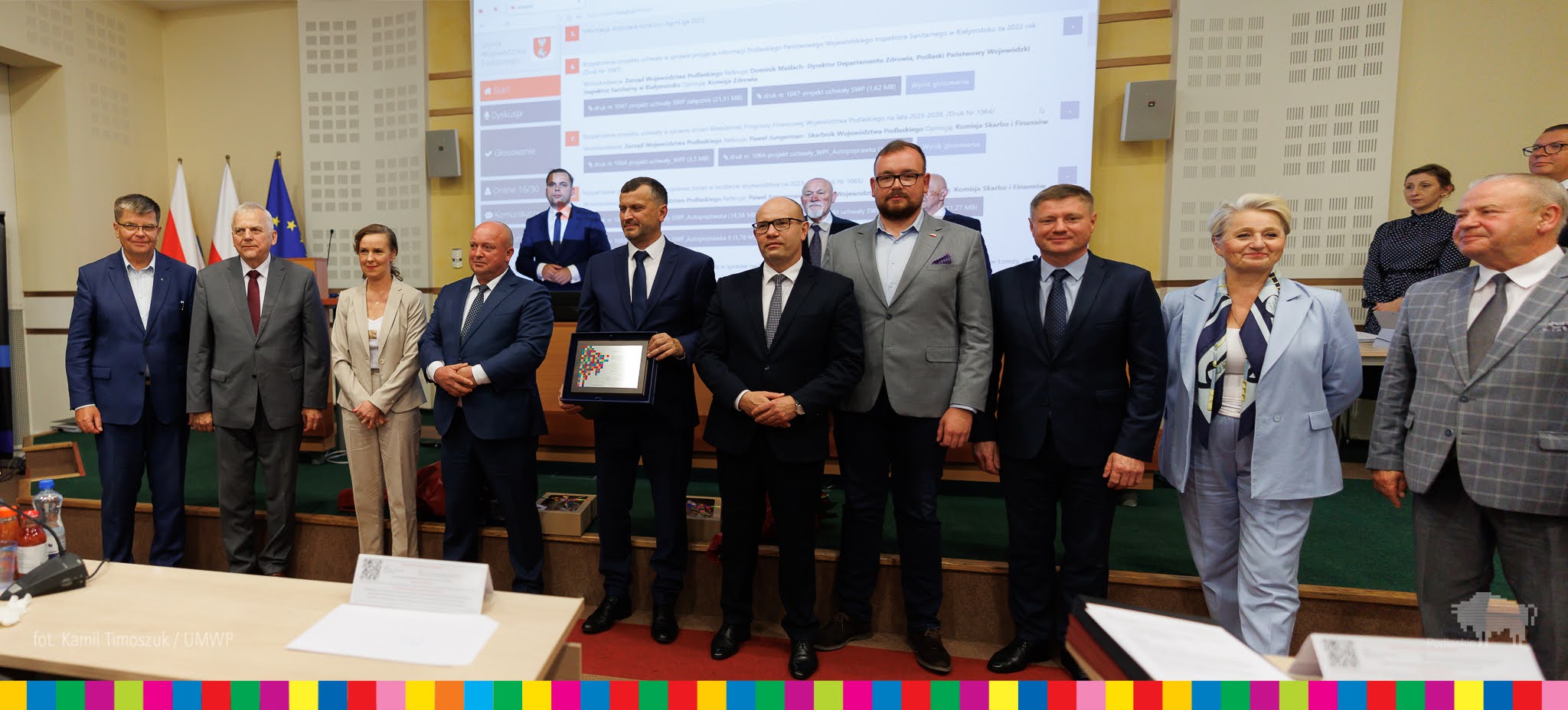 Zwycięzcy AgroLigi nagrodzeni podczas sesji sejmiku województwa podlaskiego