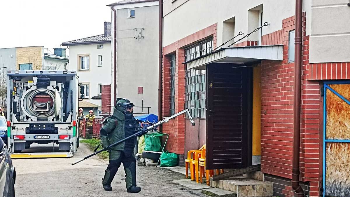 Wybuch w Łomży - lokator mieszkania, w którym doszło do eksplozji usłyszał już zarzuty