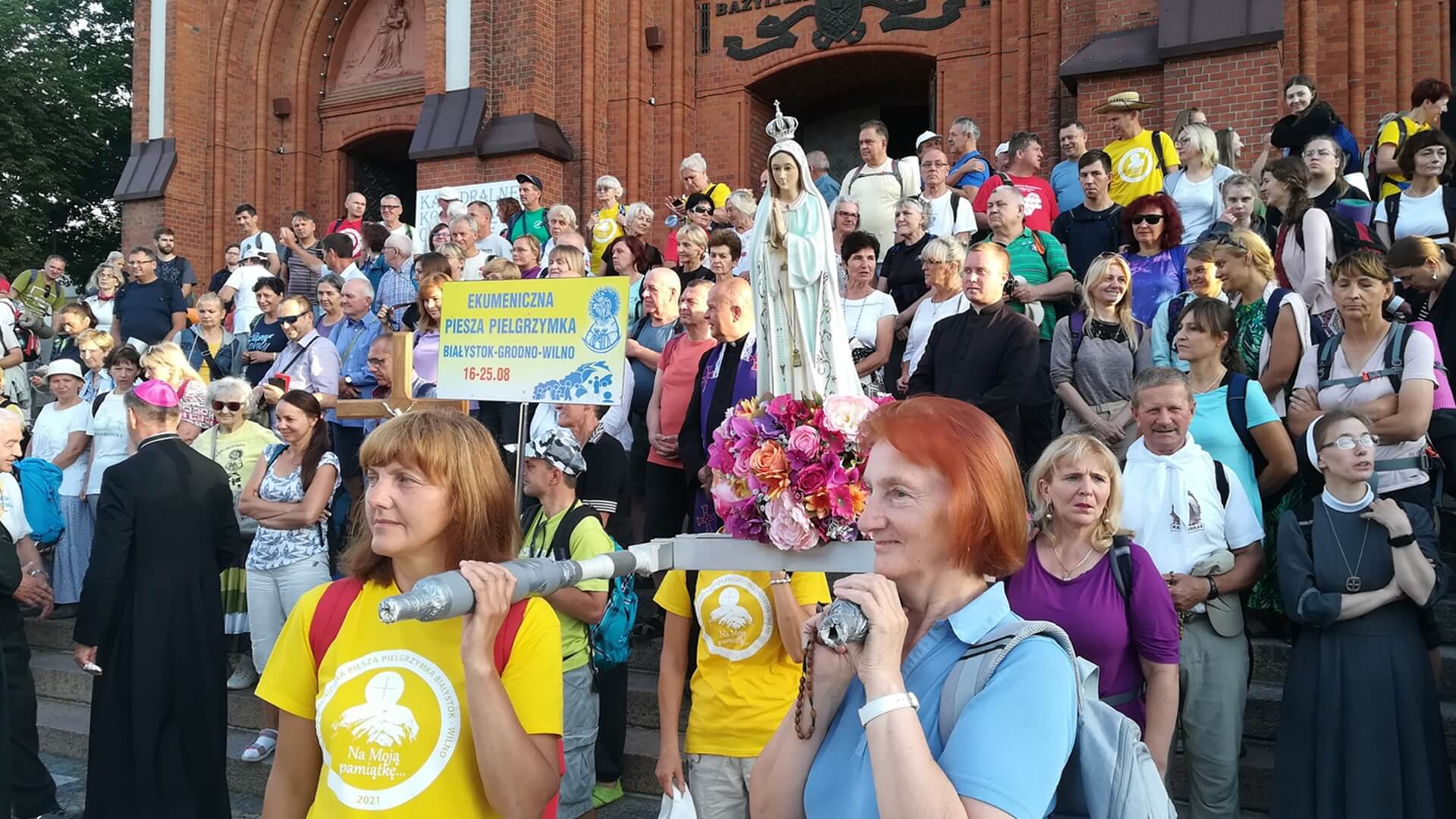 Ponad 300 osób wyruszyło z Białegostoku w Ekumenicznej Pielgrzymce do Wilna