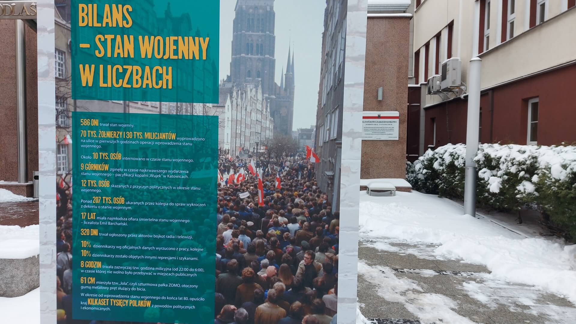 Białystok: uroczystości związane z 41. rocznicą wprowadzenia stanu wojennego
