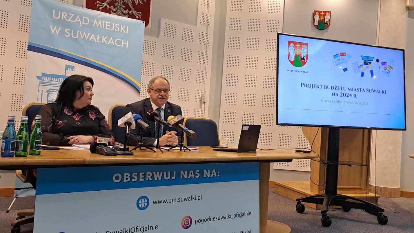 Prezydent Suwałk przedstawił projekt przyszłorocznego budżetu