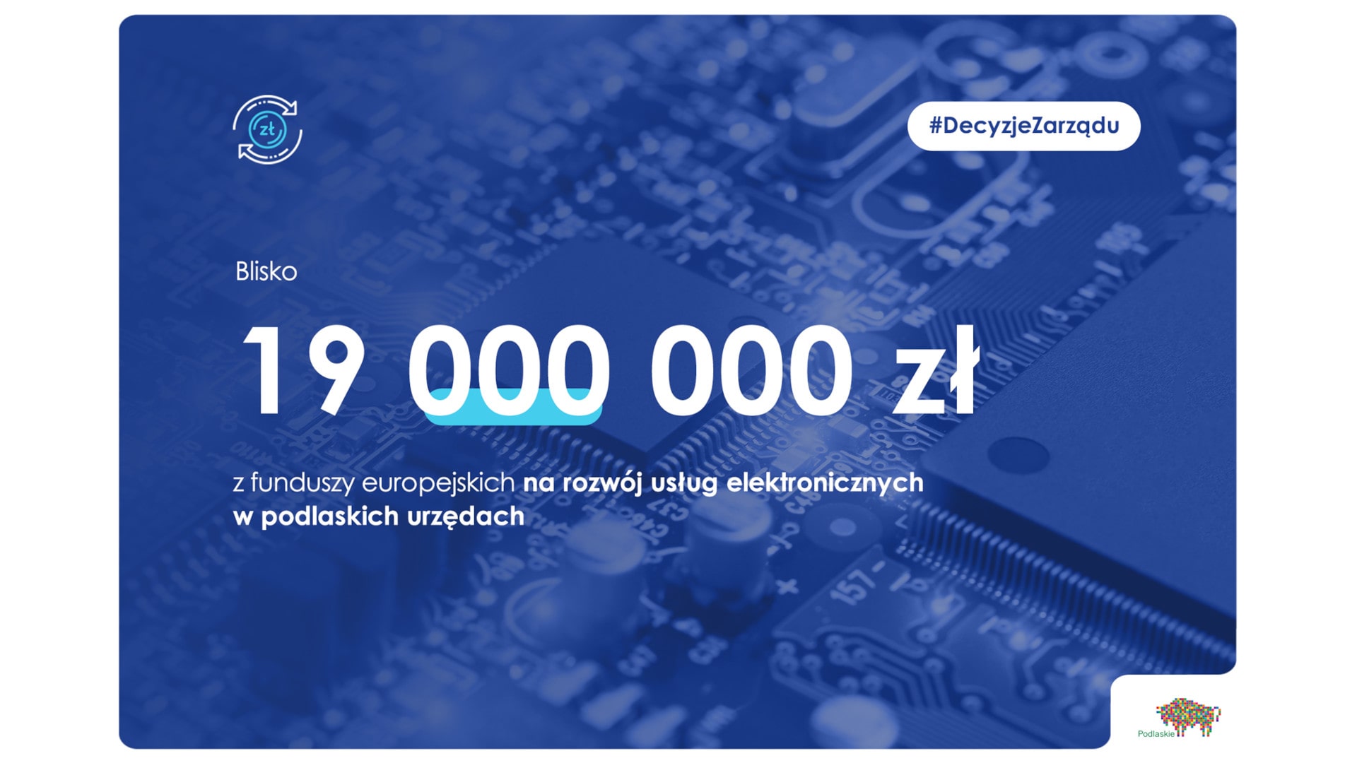Prawie 19 mln zł dostanie dziewięć samorządów na e-usługi w administracji