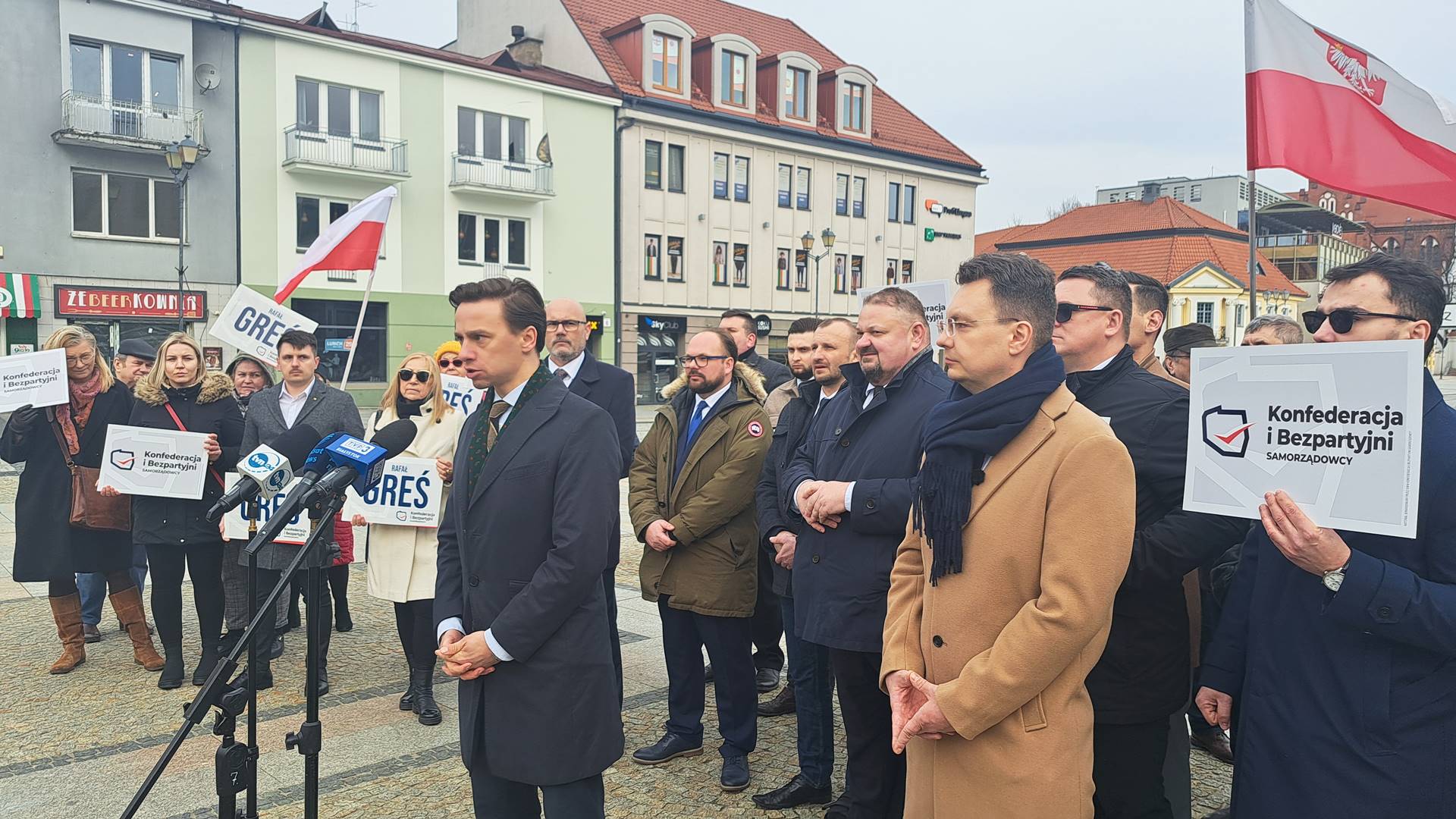 Konfederacja wystartuje z Bezpartyjnymi Samorządowcami - ich kandydatem na prezydenta Białegostoku jest Rafał Greś