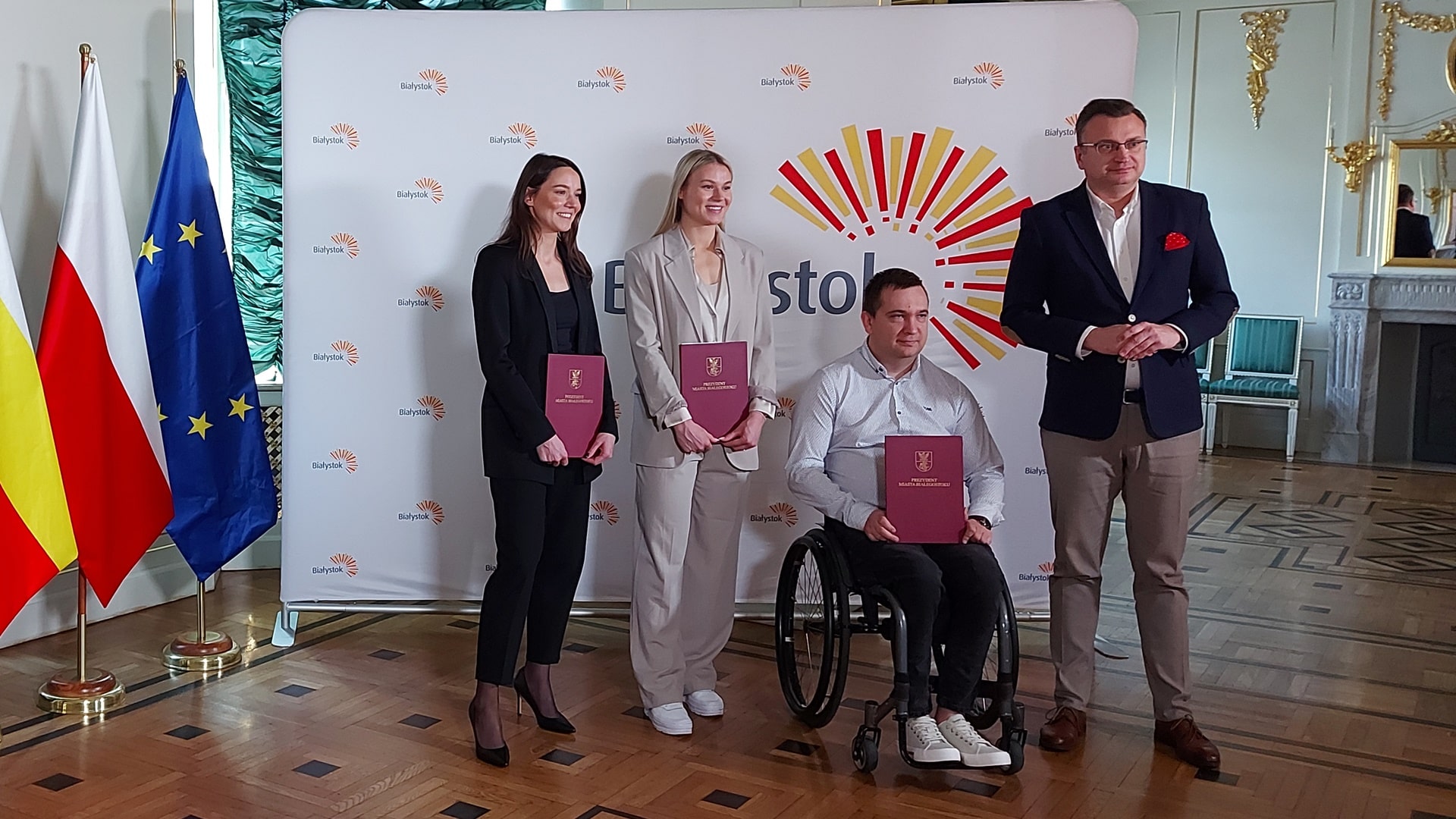 Kolejni sportowcy będą promować Białystok w kraju i na świecie