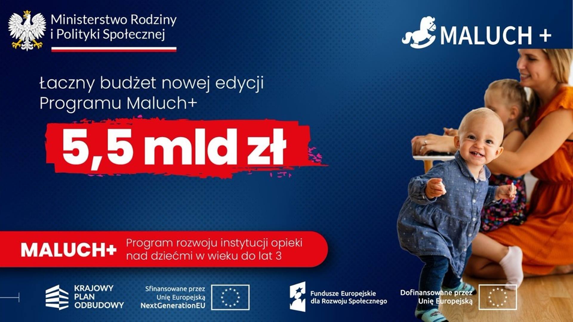 Minister Marlena Maląg: Ogłaszamy powstanie 90 tys. nowych miejsc opieki żłobkowej