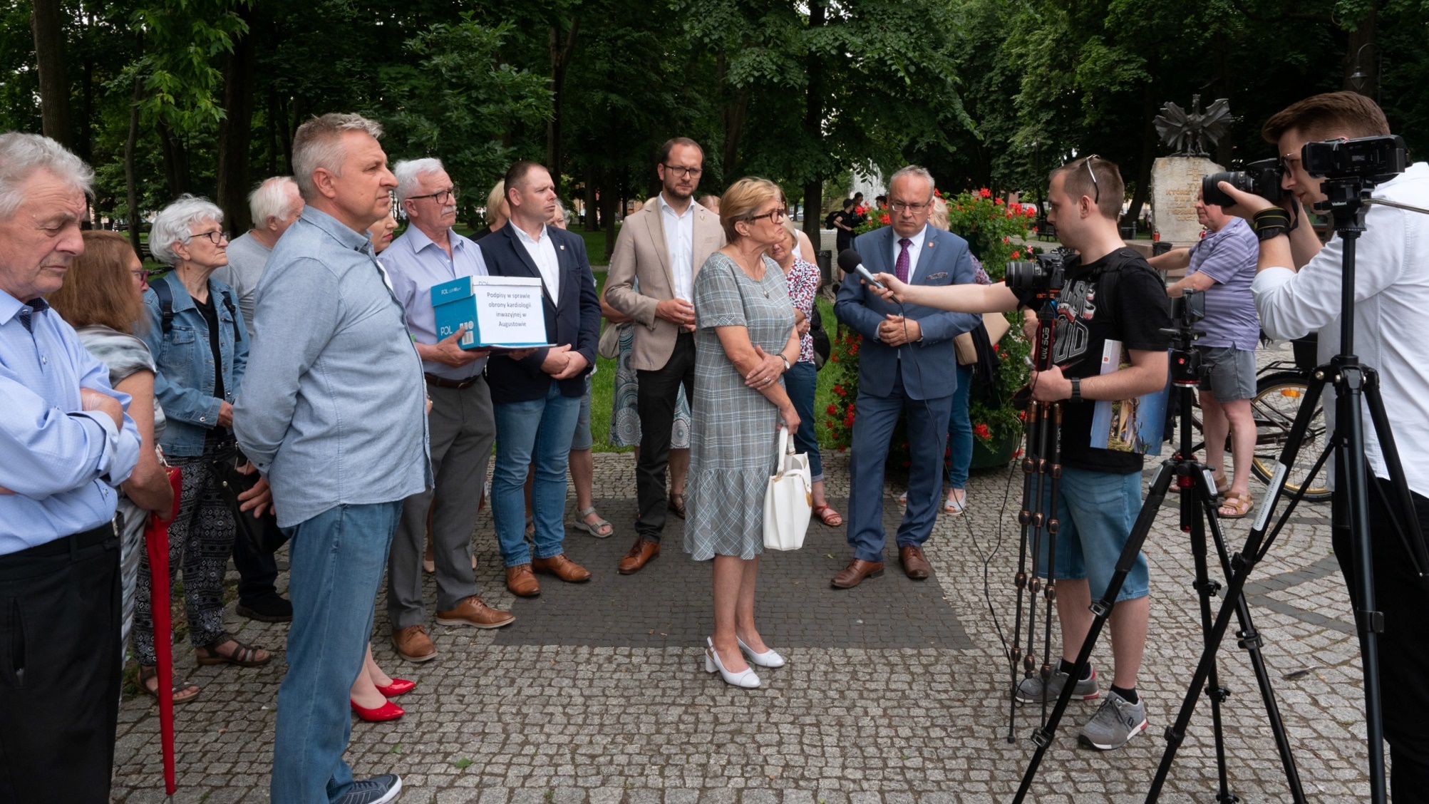 Zebrali ponad 3 tys. podpisów - nie chcą przeniesienia oddziału kardiologicznego z Augustowa do Suwałk