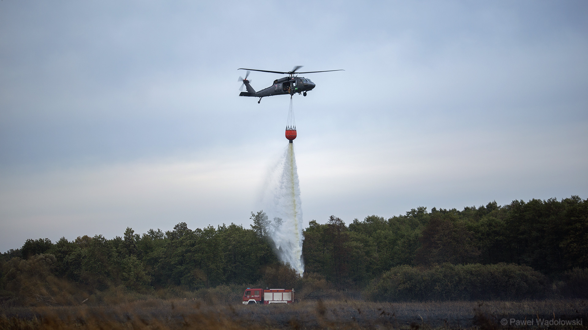 Pożar w Biebrzańskim Parku Narodowym jest już opanowany [zdjęcia, wideo]