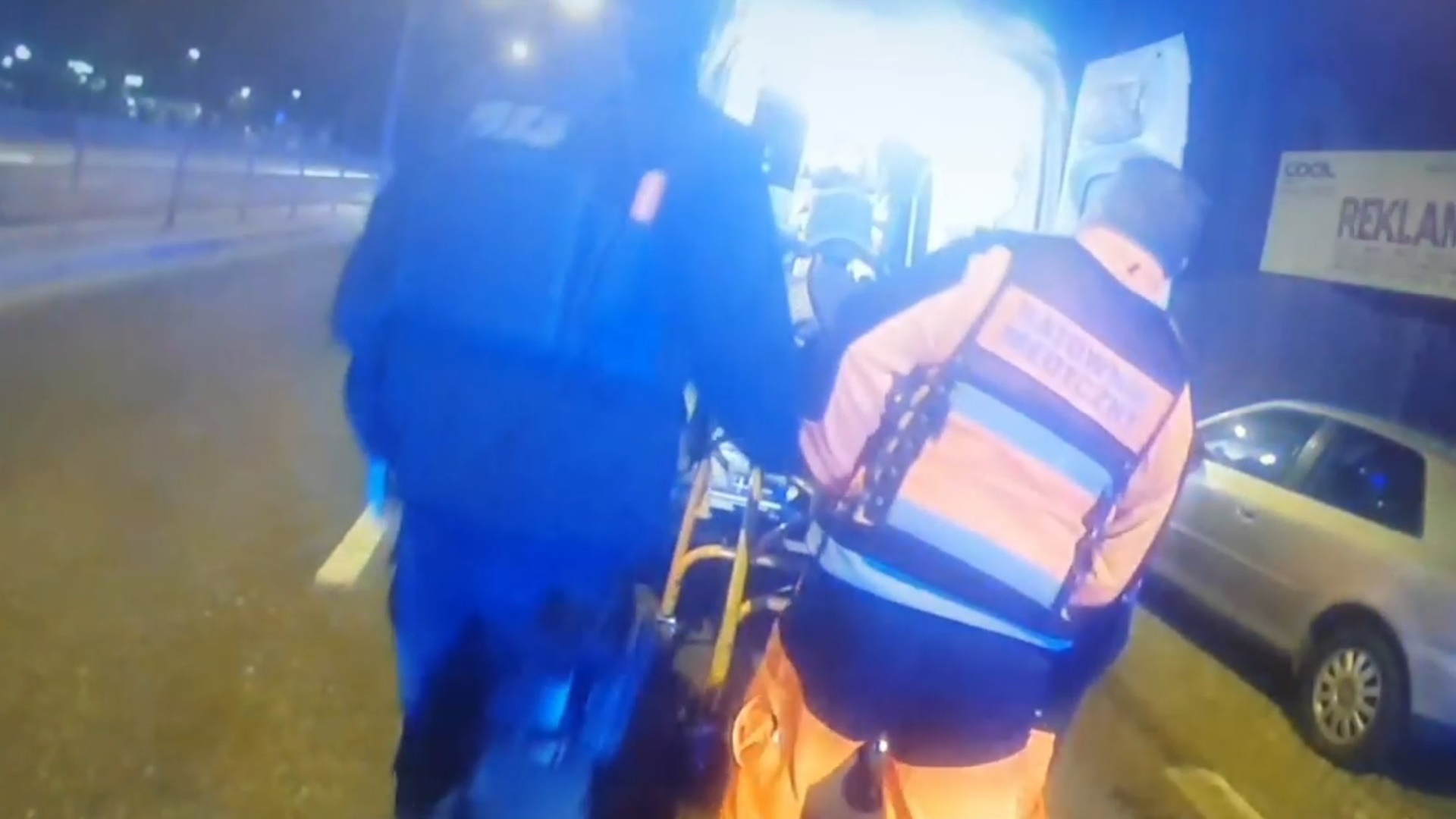 Białostoccy policjanci uratowali starszego mężczyznę [wideo]