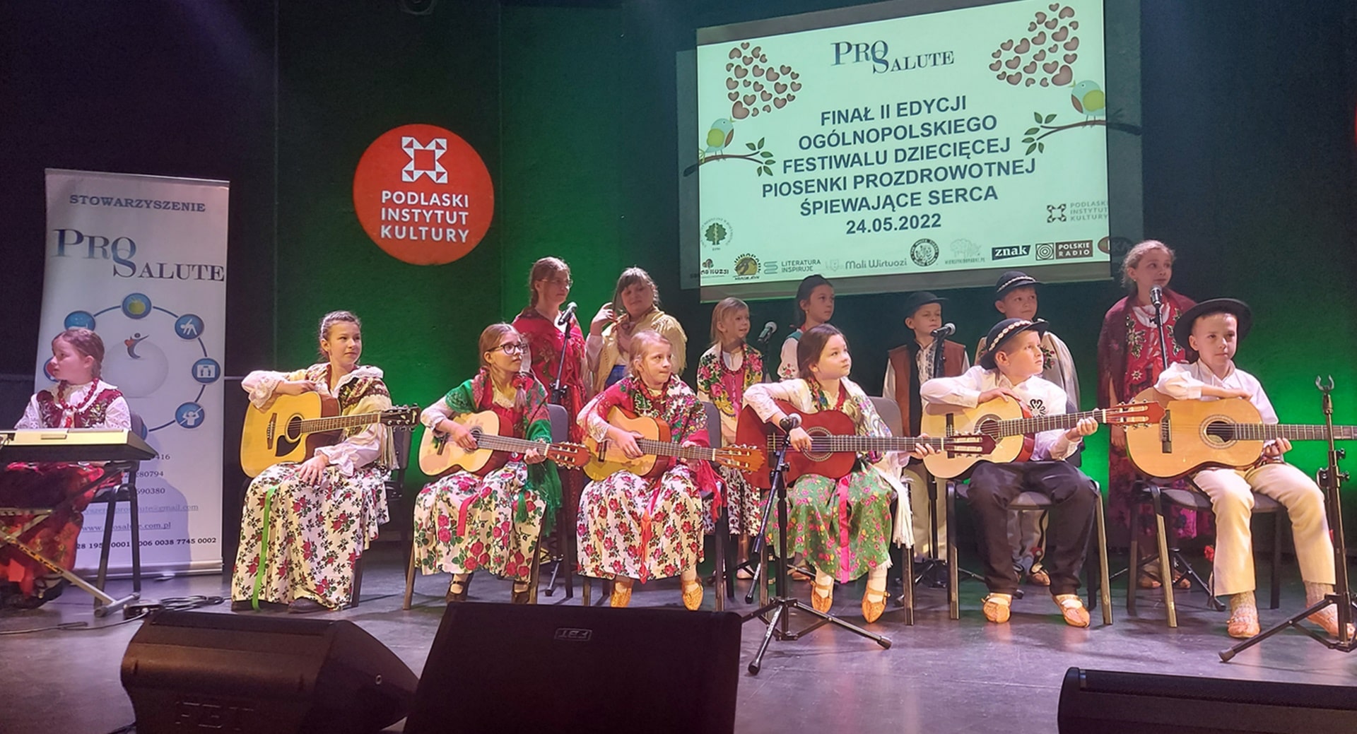 Finał Festiwalu Piosenki Prozdrowotnej "Śpiewające serca" Stowarzyszenia Pro Salute