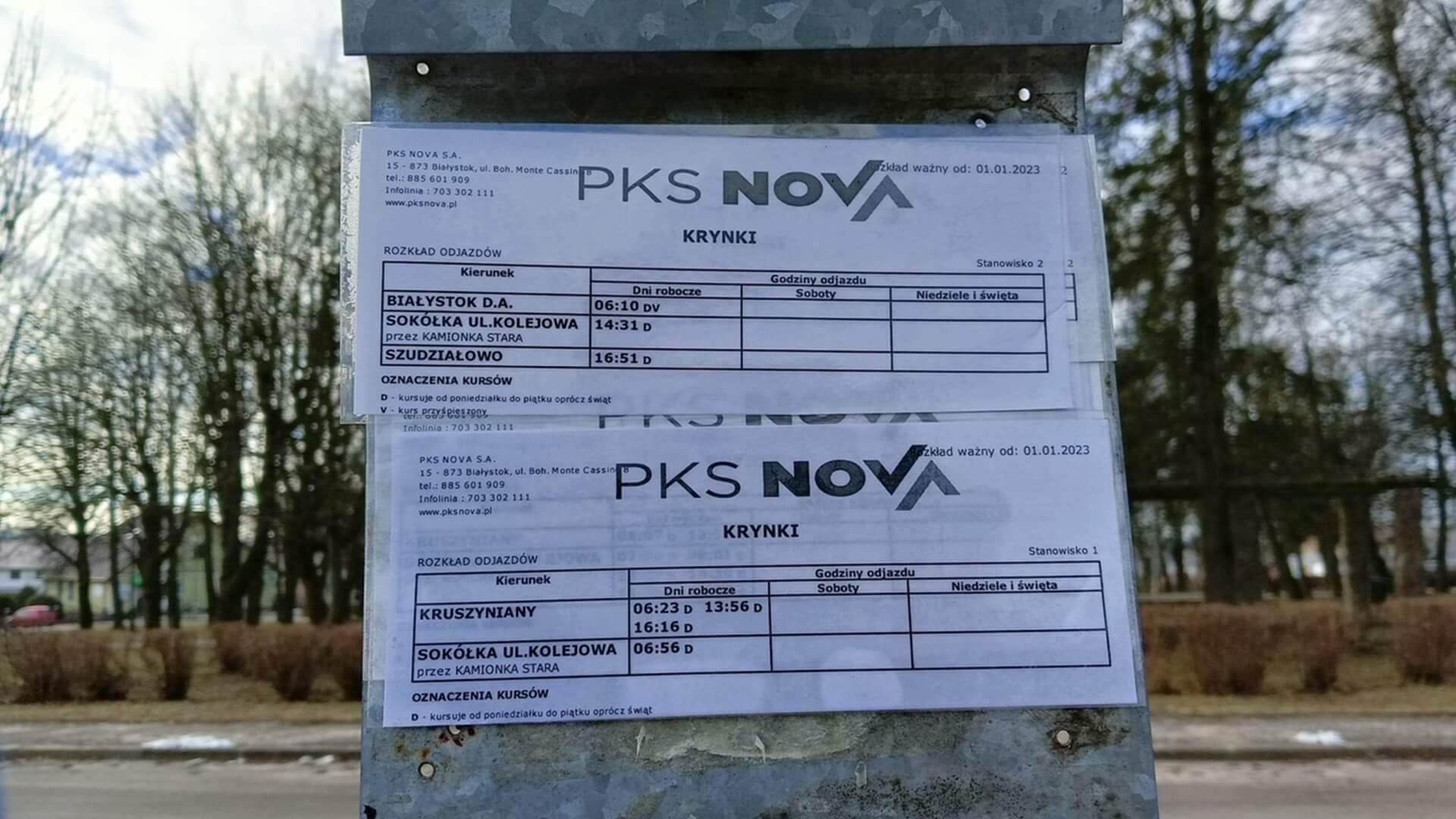 W powiecie sokólskim nadal jeżdżą autobusy PKS Nova - niektórzy mieszkańcy mówią, że jest ich za mało