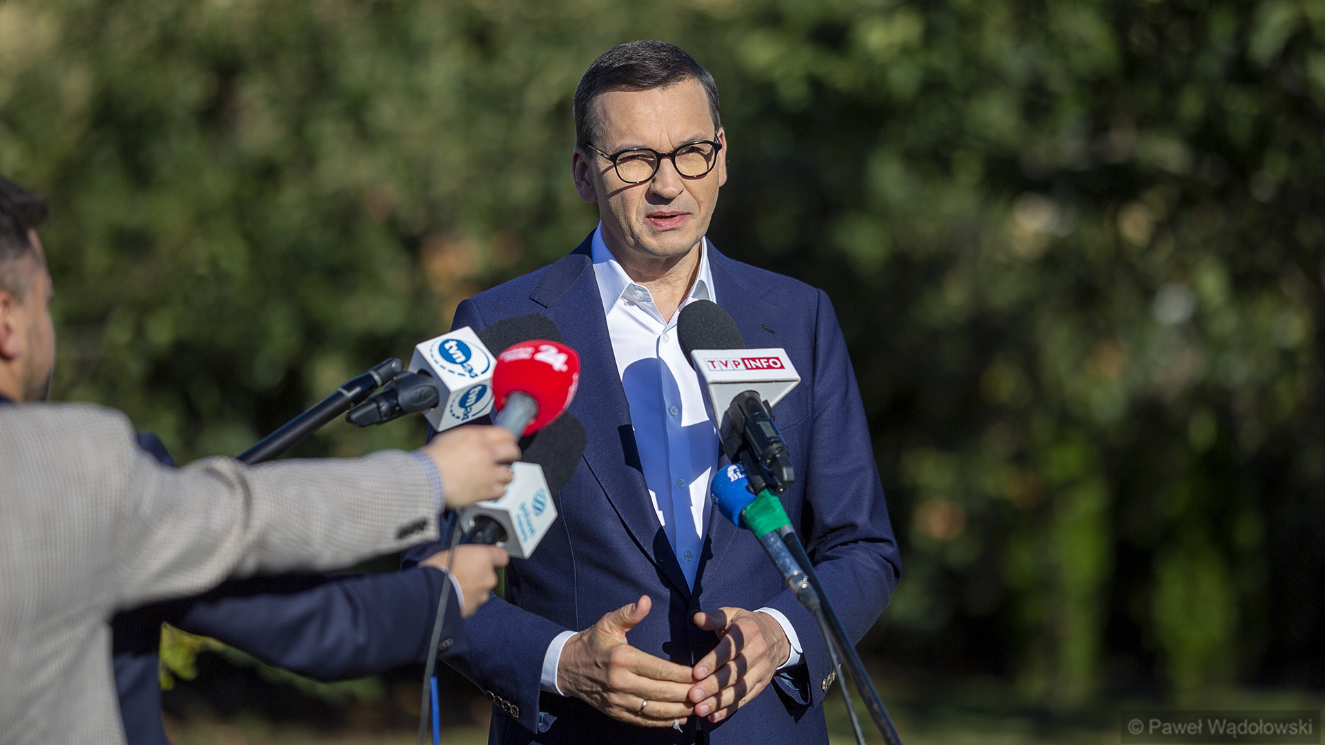 Mateusz Morawiecki o sytuacji w podlaskim sejmiku i zawieszeniu Krzysztofa Jurgiela