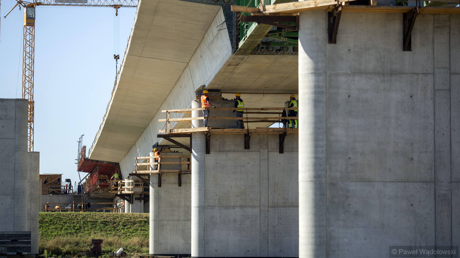 Największy na trasie S61 most powstaje w okolicach Łomży [zdjęcia, wideo]