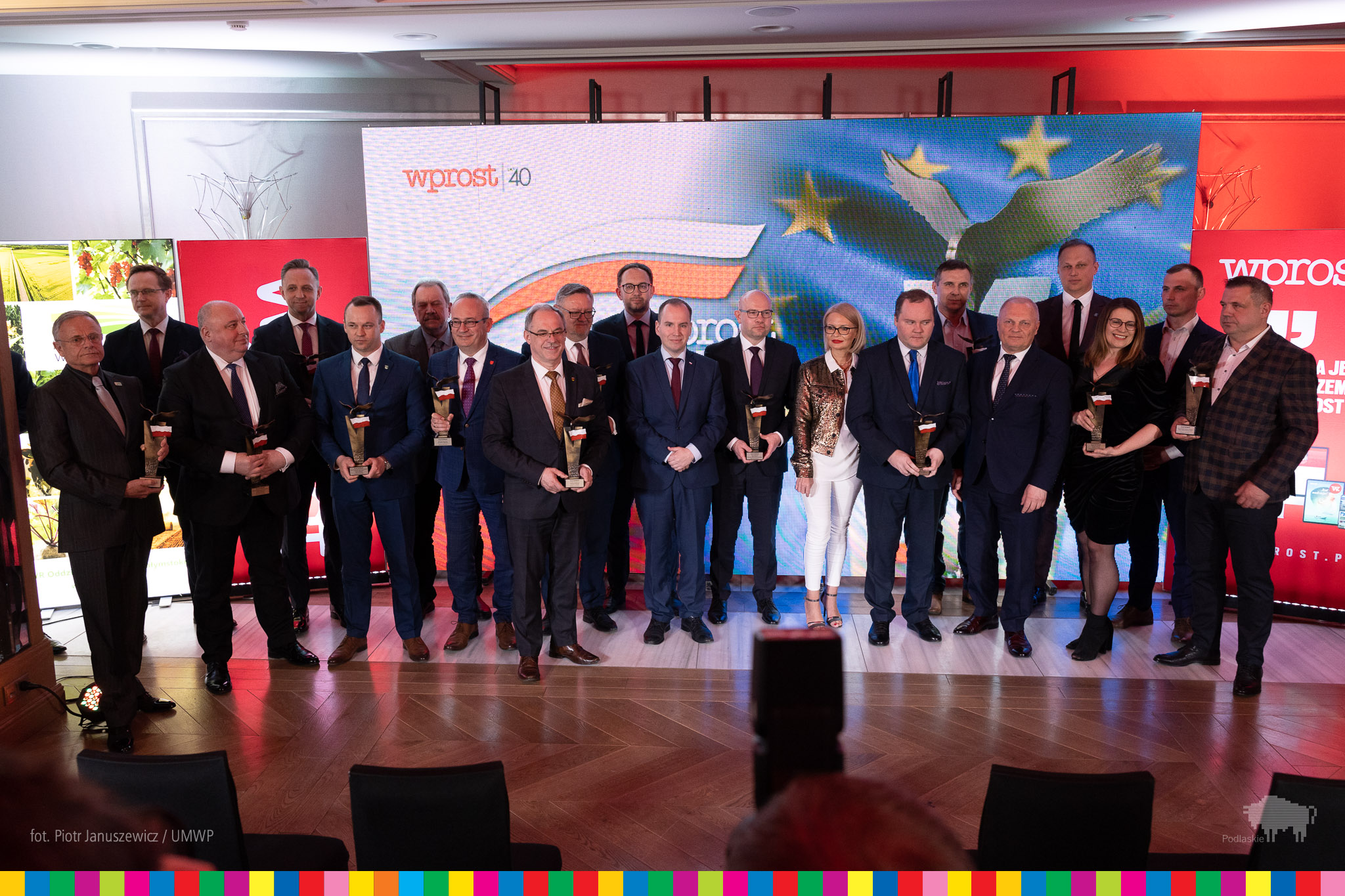 Orły "Wprost" rozdane. Wśród laureatów marszałek woj. podlaskiego Artur Kosicki