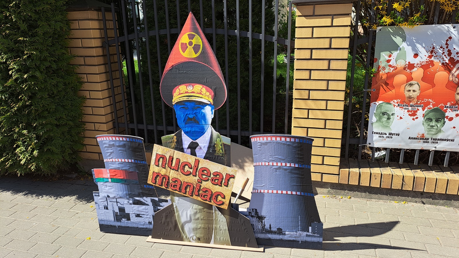 Białystok: protest przeciwko rozmieszczeniu broni jądrowej na terytorium Białorusi